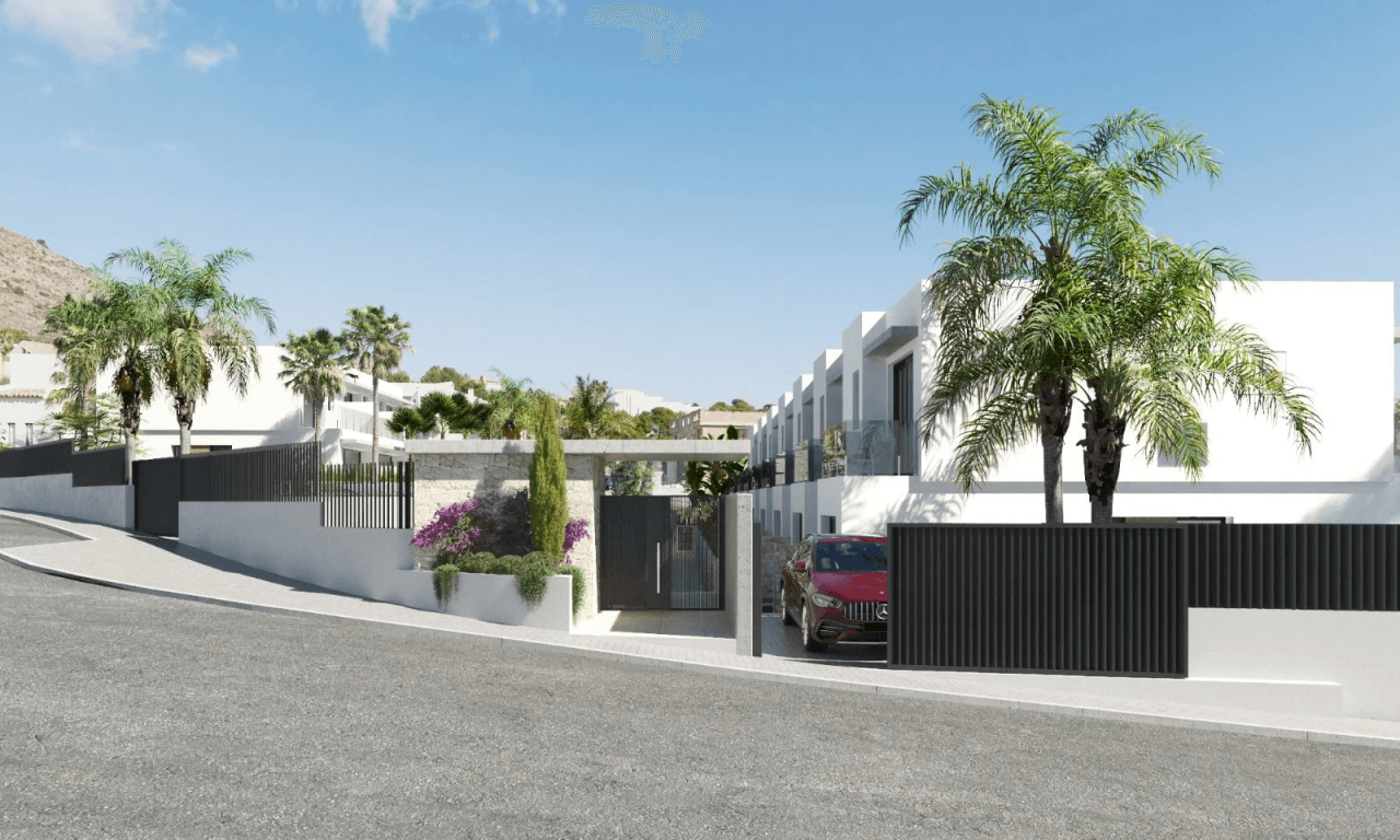 Neubau-Reihenhäuser