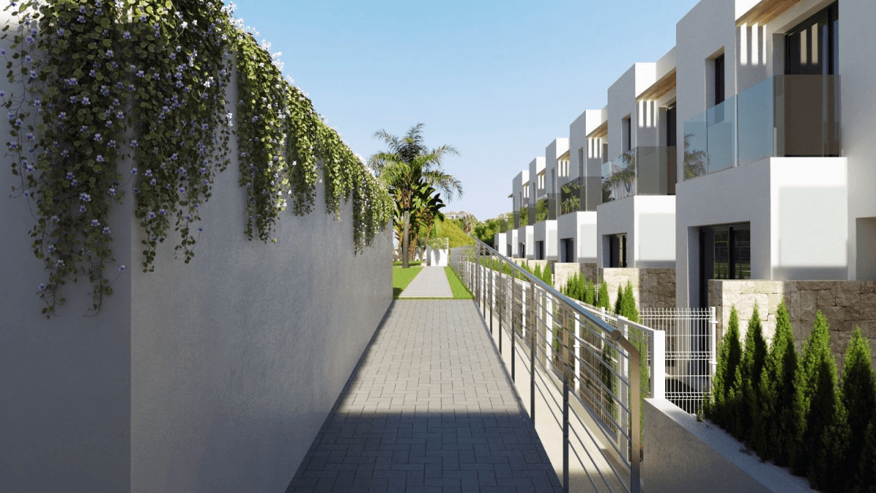 Neubau-Reihenhäuser