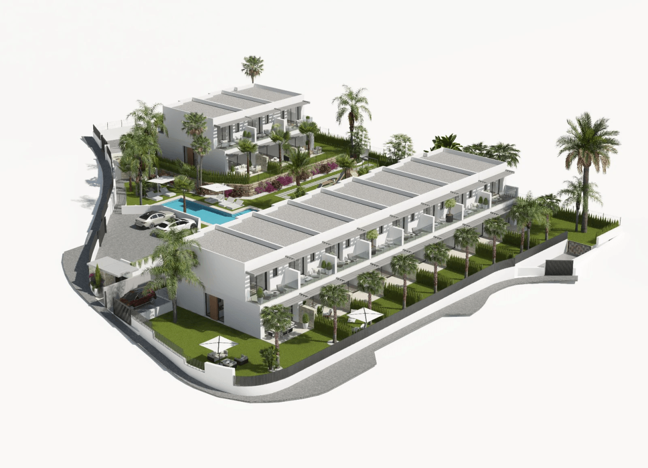 Neubau-Reihenhäuser
