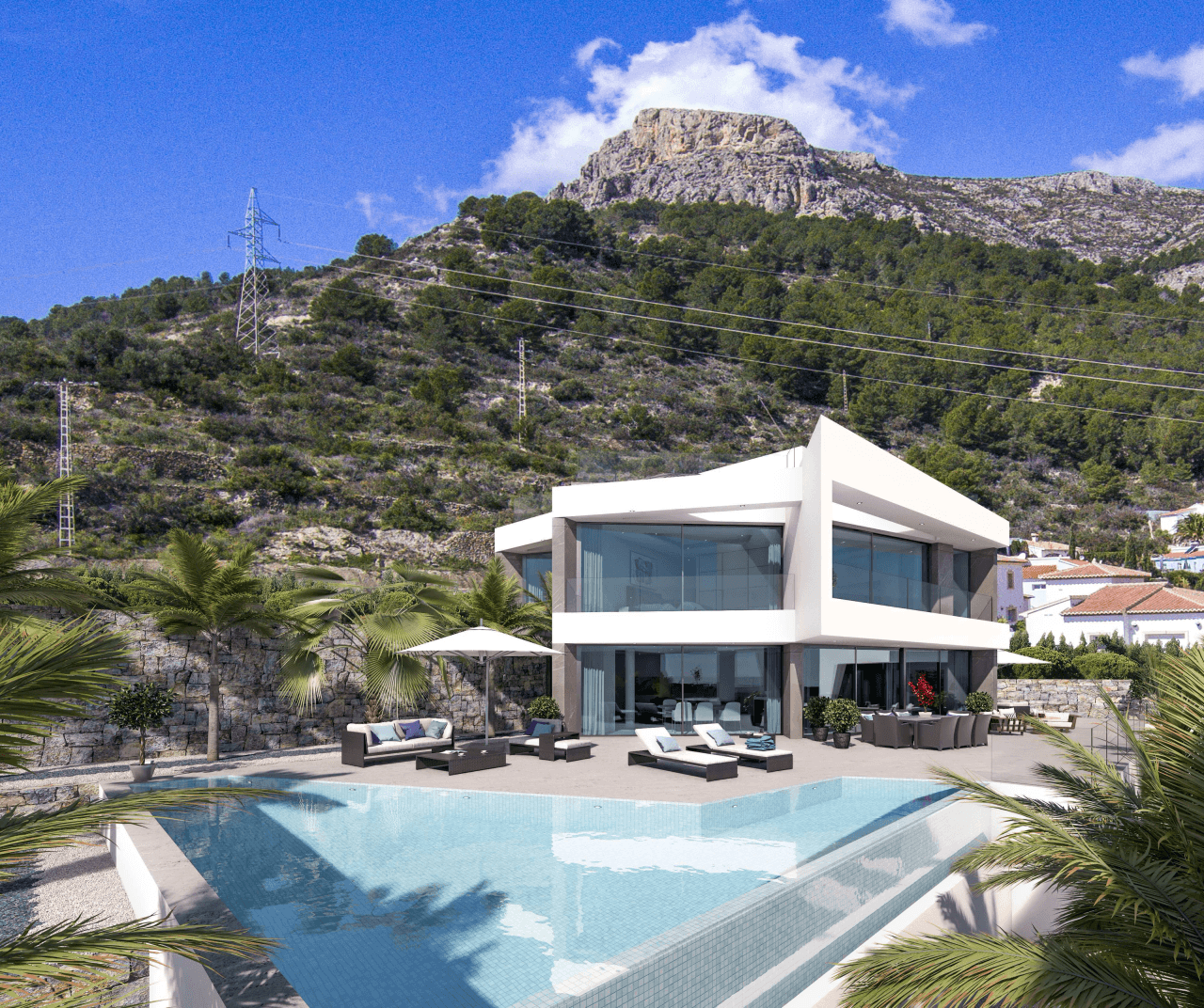 Luksus villa i nybyggeri