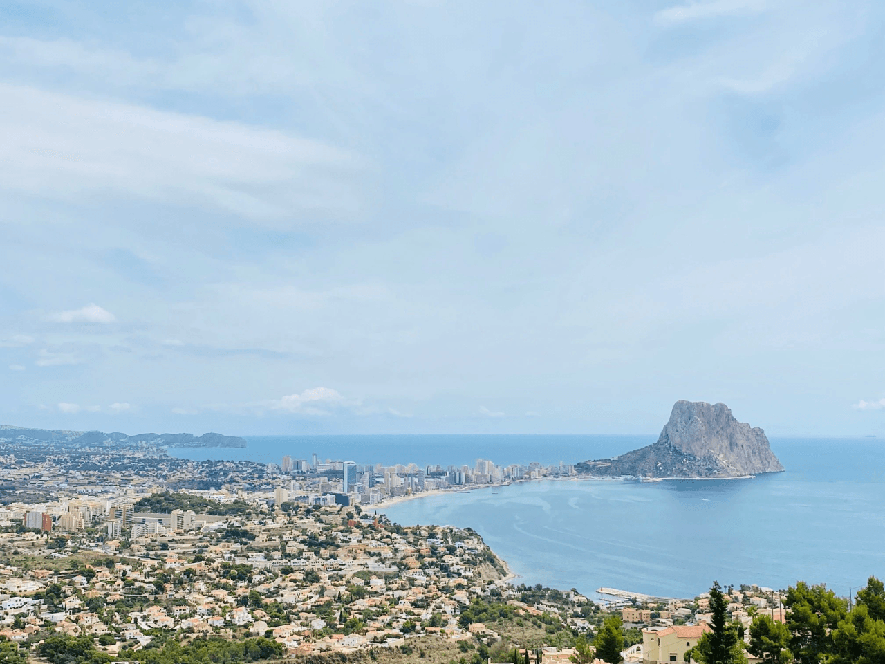 Nytt prosjekt med spektakulær utsikt i Calpe