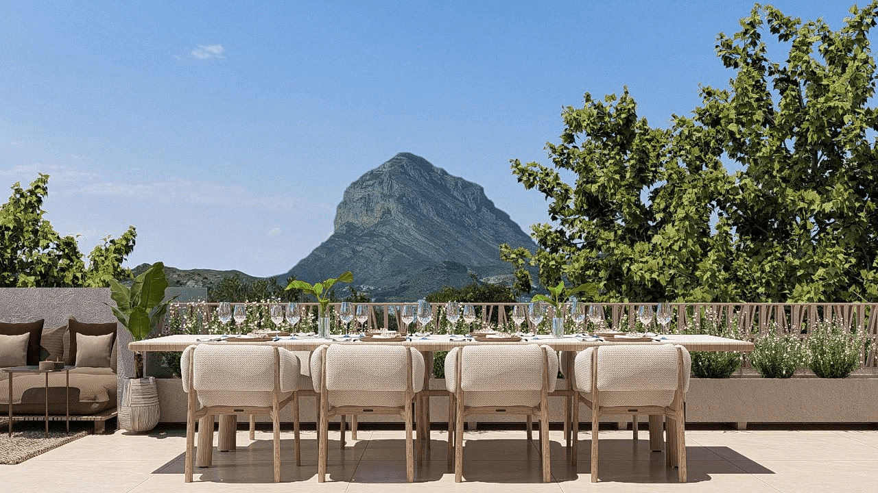 Nyopførte lejligheder i Javea