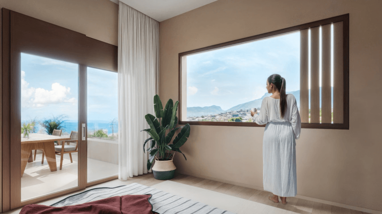 Moderne mediteranske villaer med privat basseng i Calpe