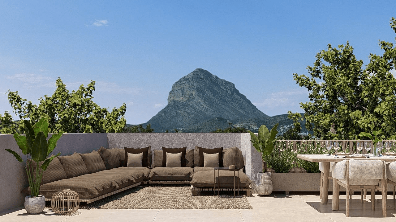 Nyopførte lejligheder i Javea