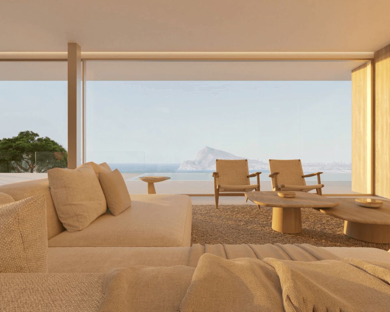 Eksklusiv nybygg villa i luksus med havutsikt i Calpe
