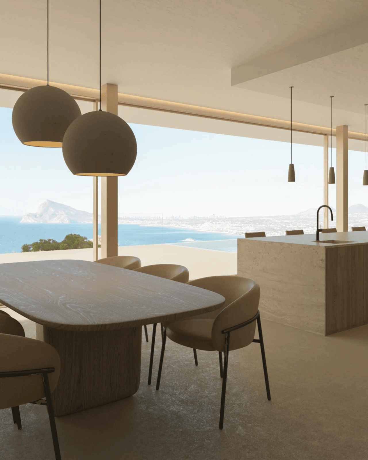 Eksklusiv nybygg villa i luksus med havutsikt i Calpe