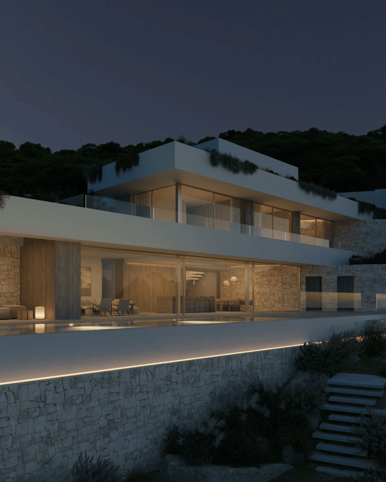 Eksklusiv nybygg villa i luksus med havutsikt i Calpe