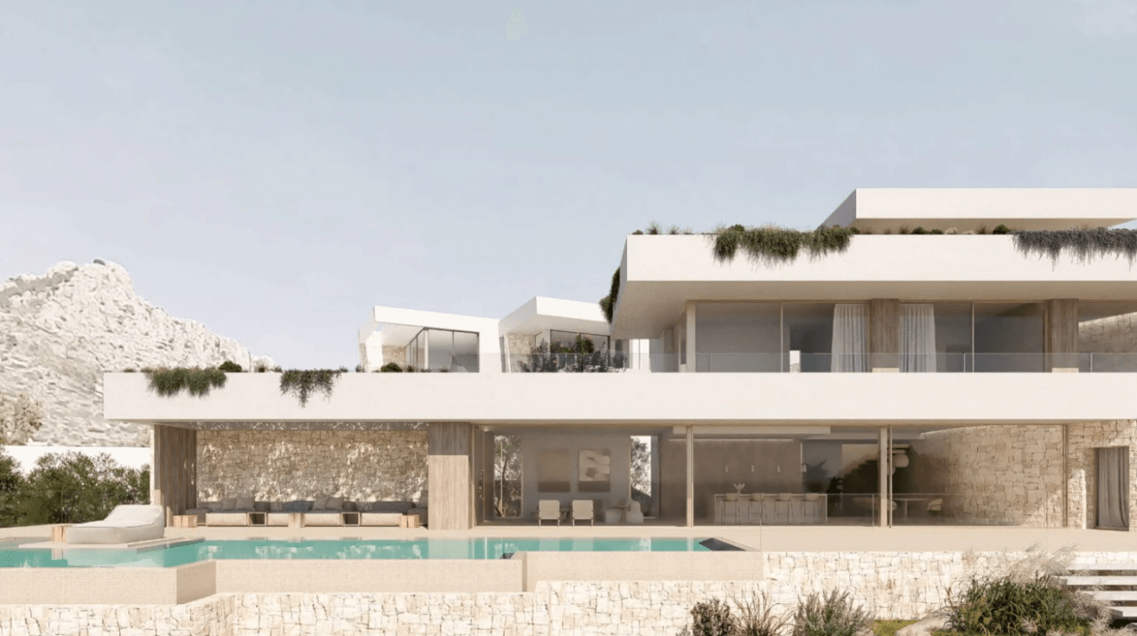 Eksklusiv nybygg villa i luksus med havutsikt i Calpe