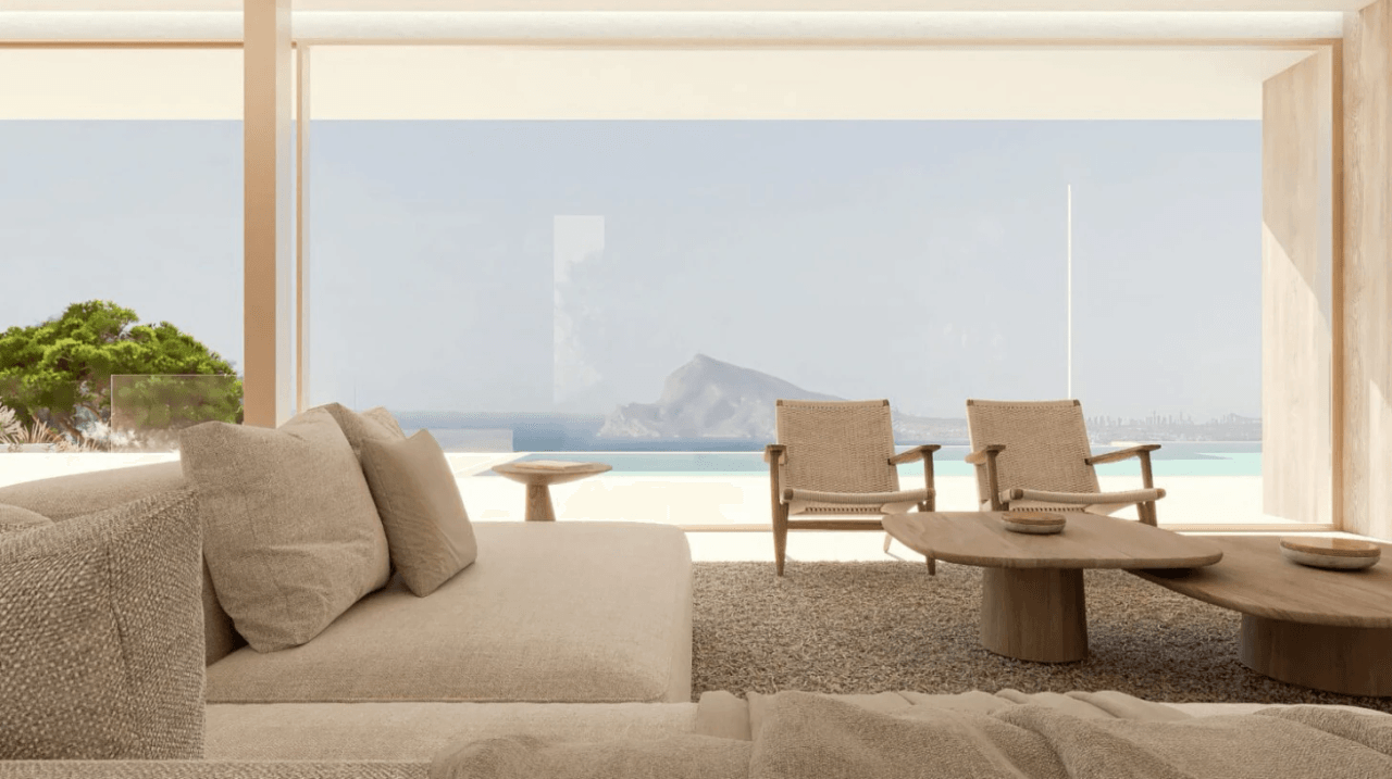 Eksklusiv nybygg villa i luksus med havutsikt i Calpe