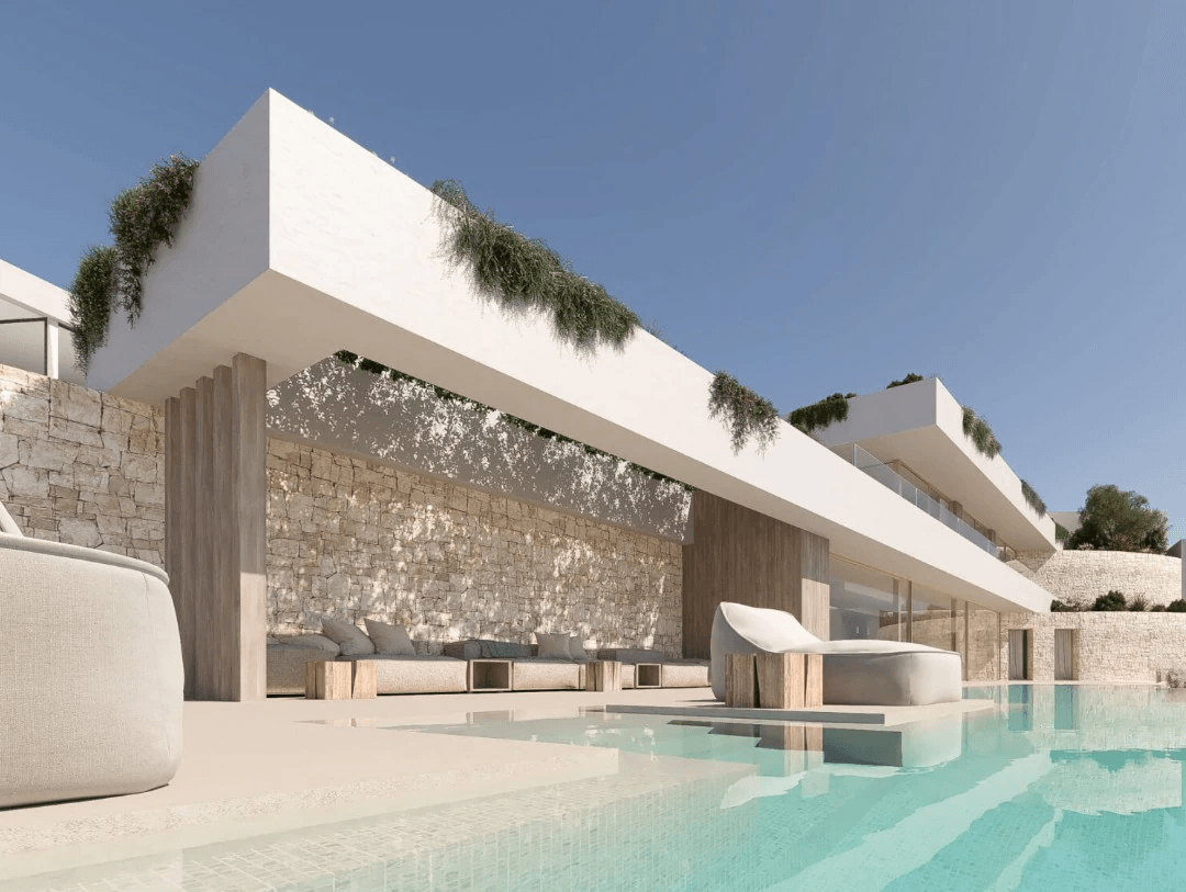 Eksklusiv nybygg villa i luksus med havutsikt i Calpe