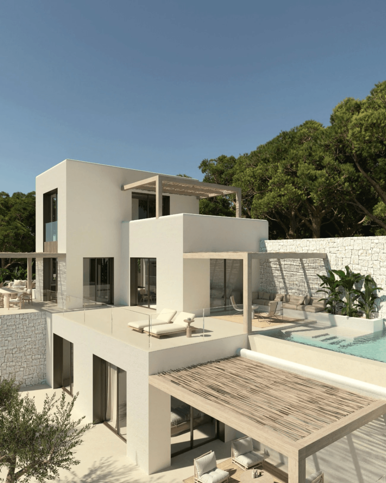 Luksuriøs villa i andre linje fra stranden i Benissa