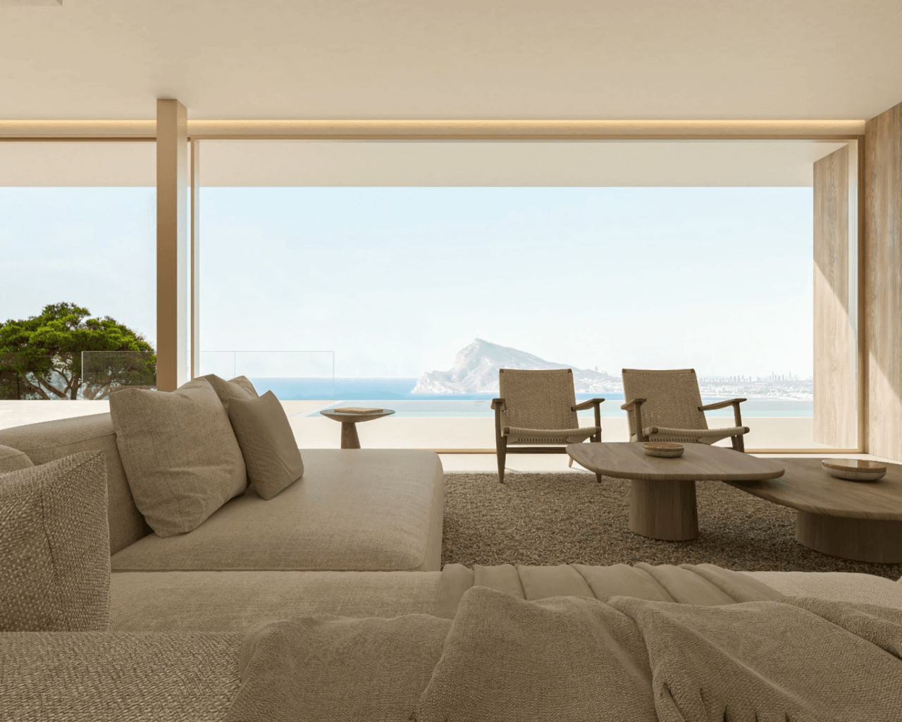 Eksklusiv nybygg villa i luksus med havutsikt i Calpe