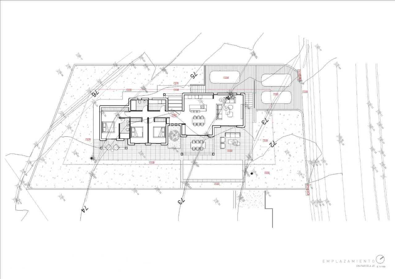 Prachtige nieuwbouw Ibicenco villa in Benissa