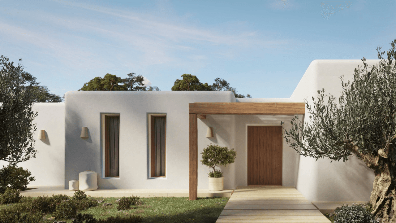 Prachtige nieuwbouw Ibicenco villa in Benissa