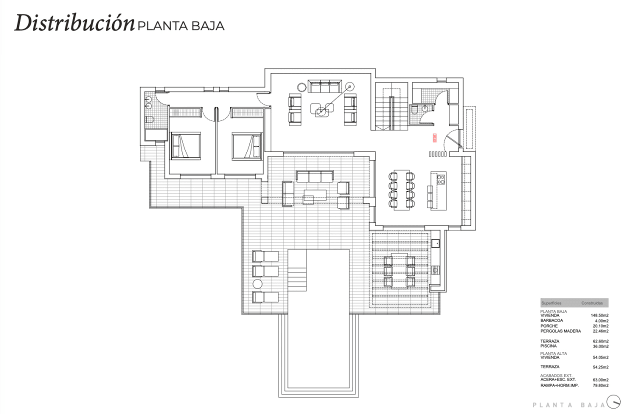 Luxe nieuwbouwwoning met uitzicht op zee in La Fustera, Benissa