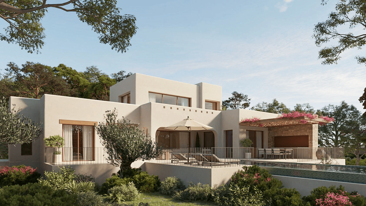 Lyxvilla nybyggd med havsutsikt i La Fustera, Benissa